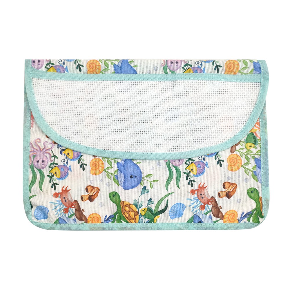 Bustina SEBASTIAN cm. 20x29 con tasca da ricamare