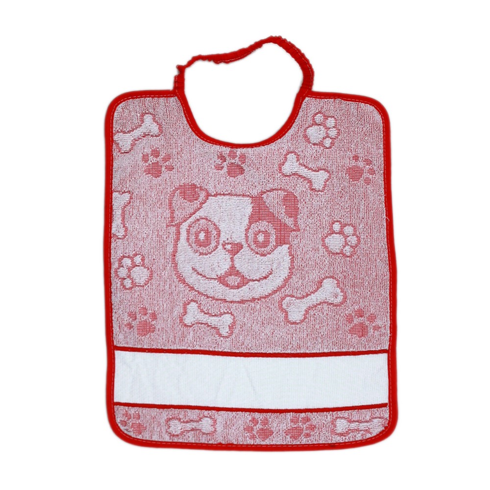 Bavaglino da ricamare RUFY cm. 29x35 con elastico