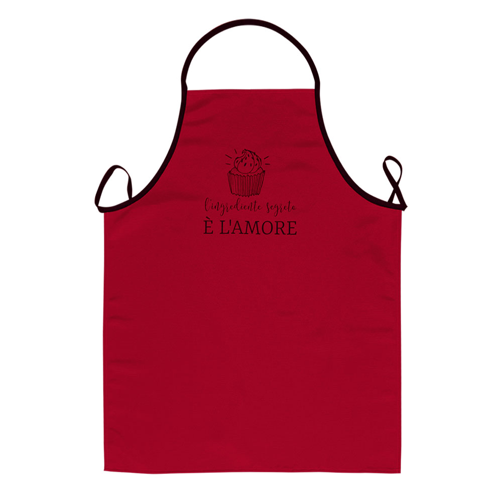 Grembiulone LA CUCINAZZA cm.70x85 con stampe SPIRITOSE