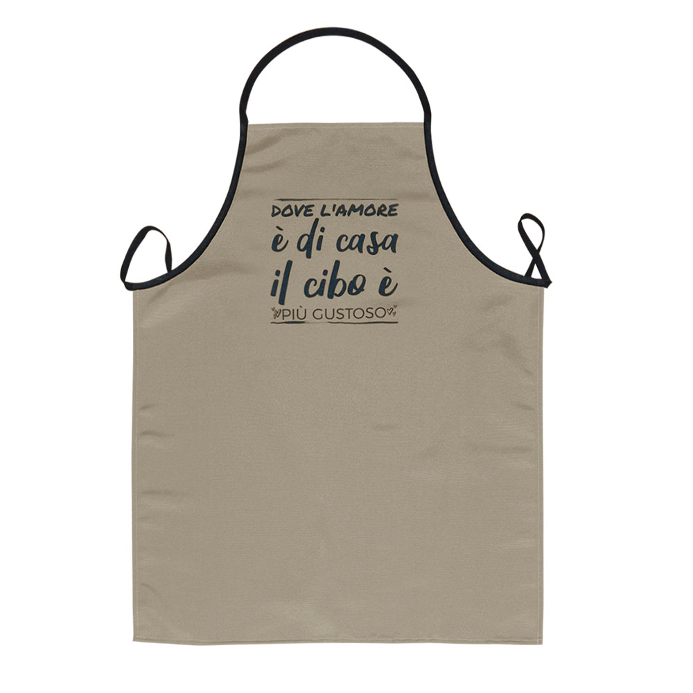 Grembiulone LA CUCINAZZA cm.70x85 con stampe SPIRITOSE