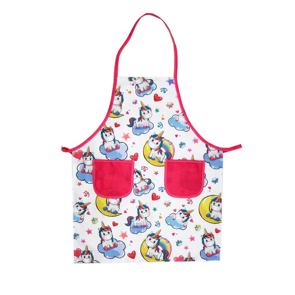 Grembiulino da cucina per bambini SEBASTIAN cm.52x43 con 2 tasche