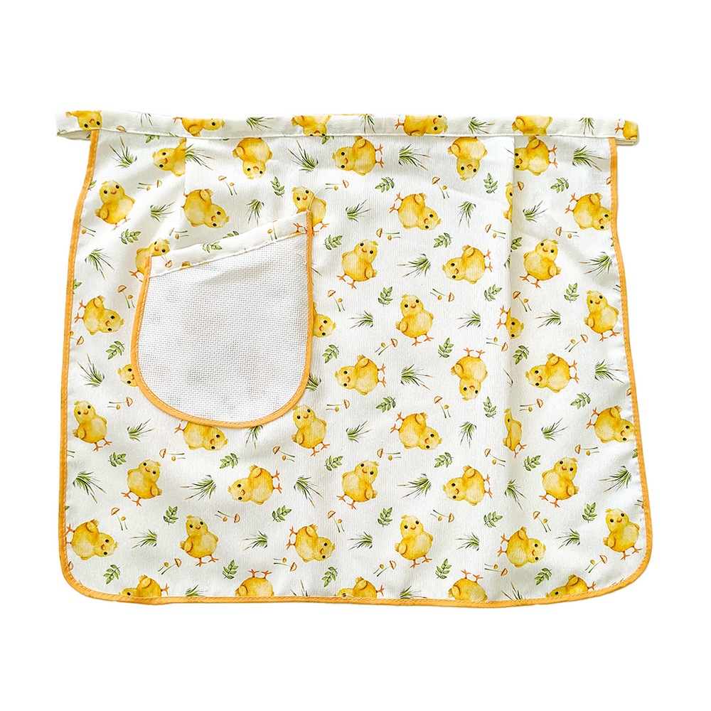 Grembiule a vita RICAMO cm. 55x68