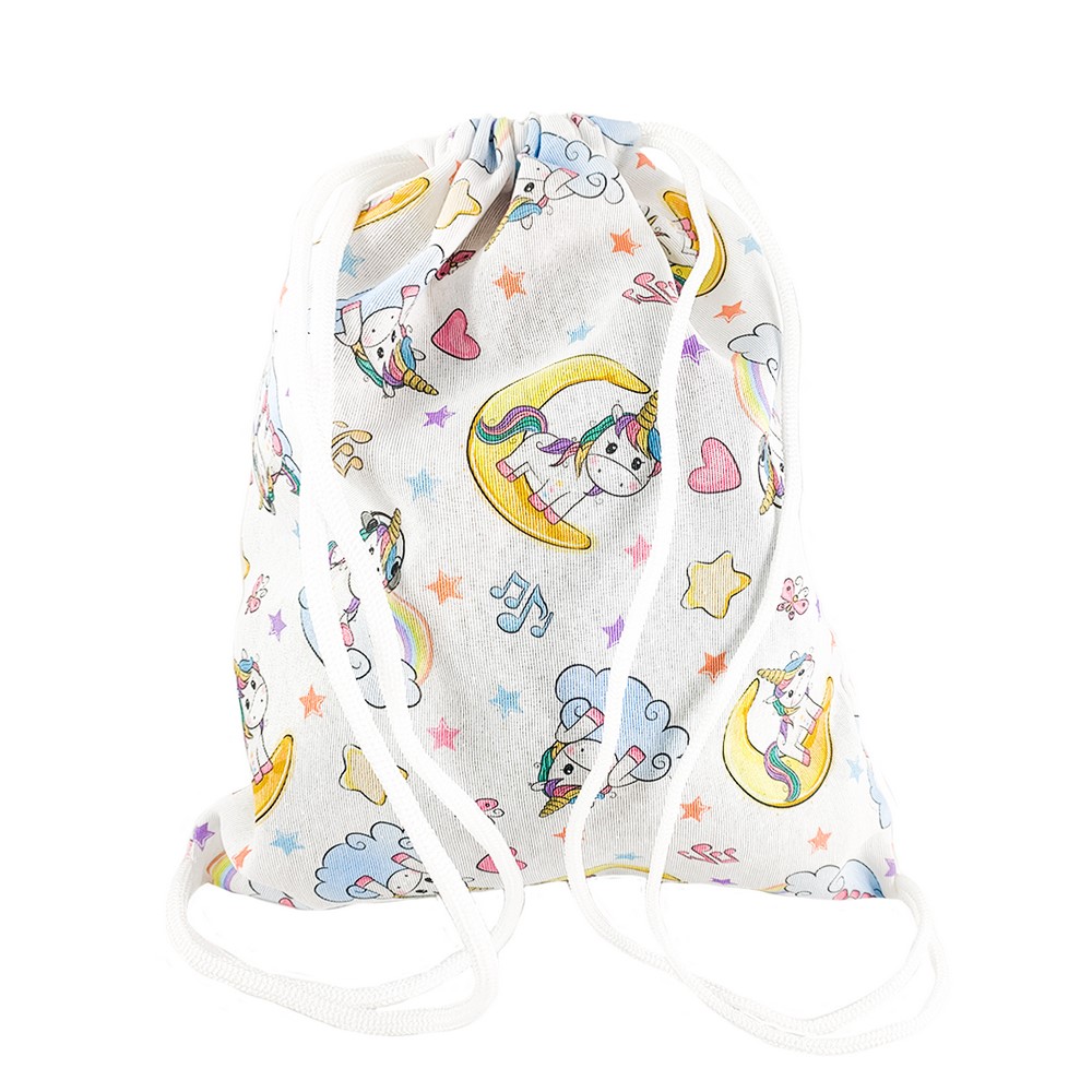 Sacchetto a zainetto cm.36x30 SEBASTIAN con cordoncino