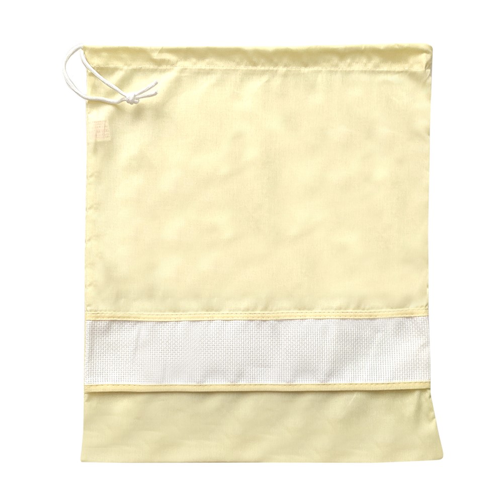 Sacchetto asilo tinta unita con inserto da ricamare