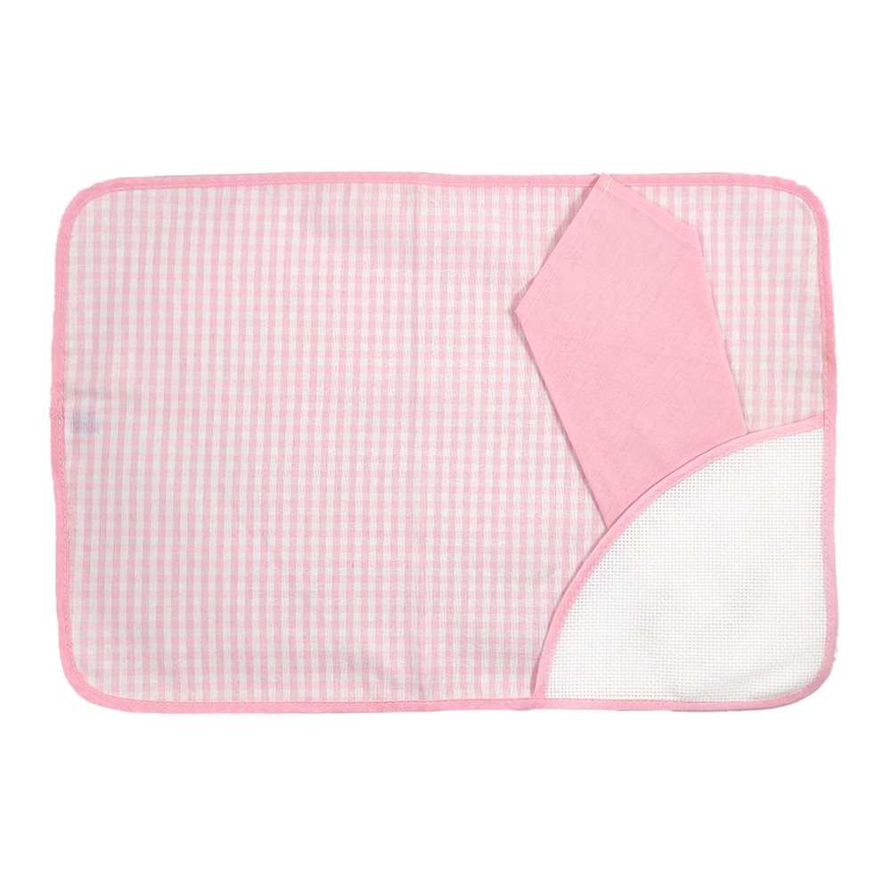Set colazione RUBY: tovaglietta con tasca angolare in etamine + tovagliolo