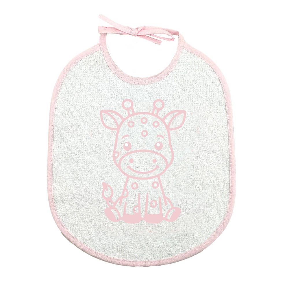 Confezione 3 bavaglini TOBIA cm.21x25 con laccetti