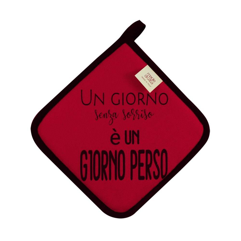 Presina LA CUCINAZZA cm.20x20 con stampe SPIRITOSE
