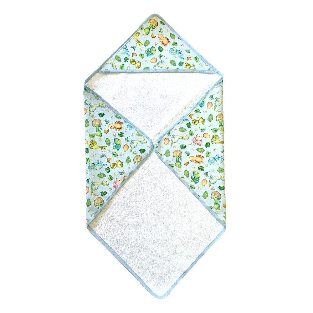 Accappatoio SPLASH cm. 60x60 in spugna accoppiata con tela