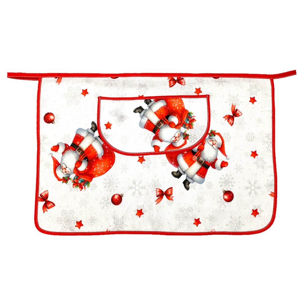 Grembiule a vita eco SANTA CLAUS