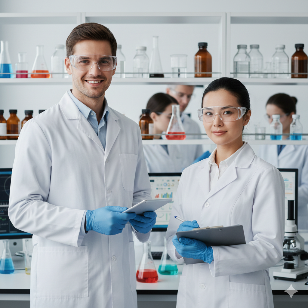 Camice da Laboratorio Donna Uomo