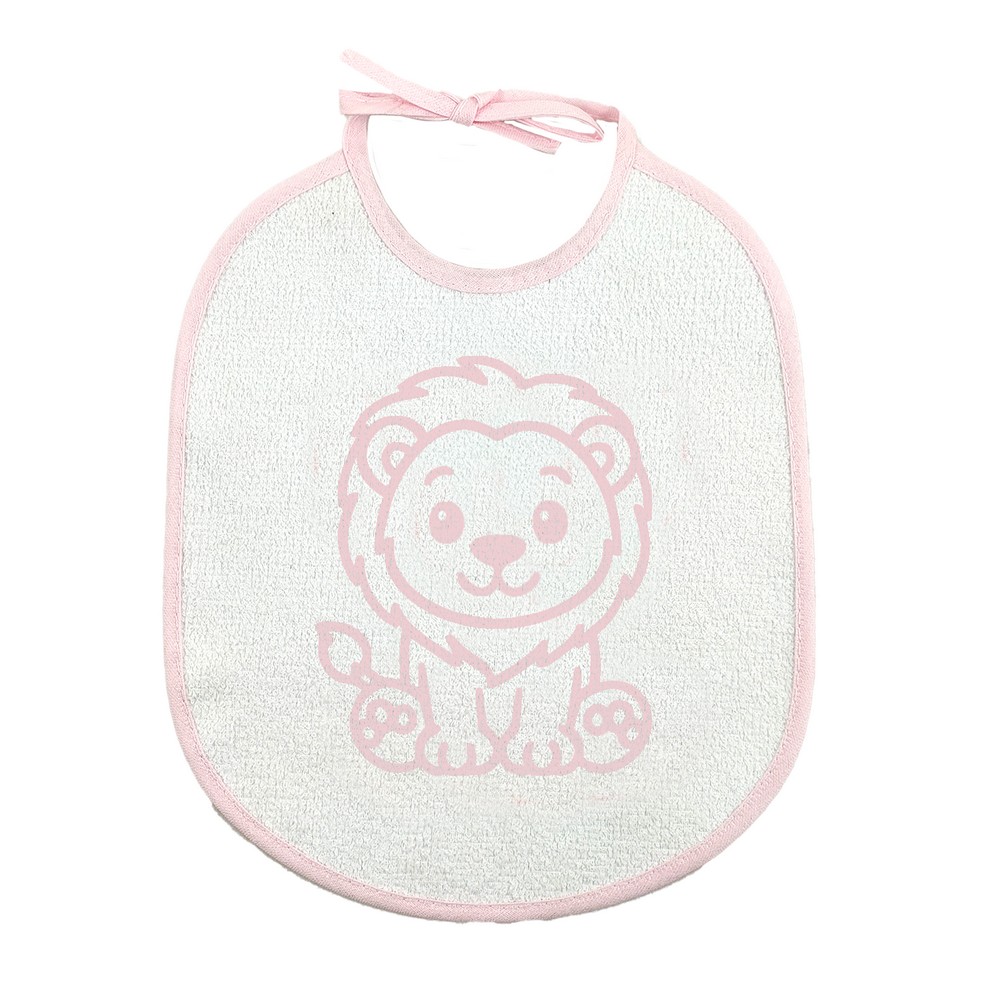Confezione 3 bavaglini TOBIA cm.21x25 con laccetti