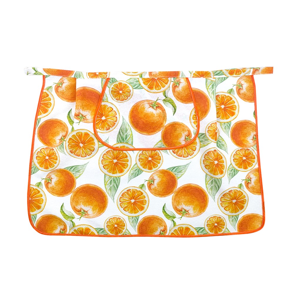 Grembiule a vita FRUITS cm. 50x70 con tascone centrale 
