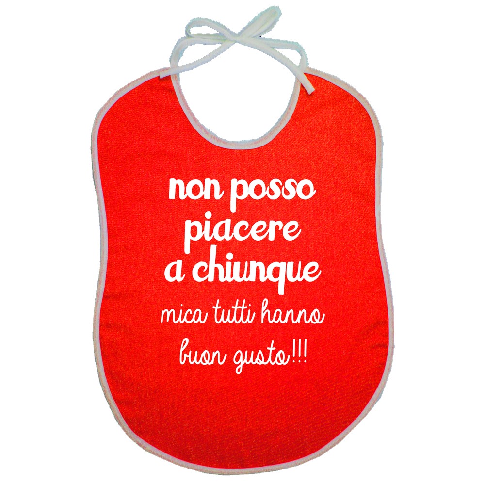 Bavaglione spiritoso con laccetti