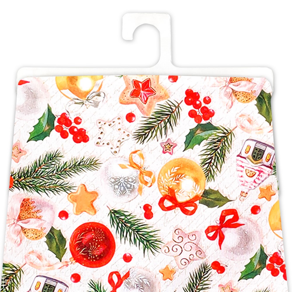 Tovaglia x 8 cm. 140X220 CHRISTMAS MAGIC
