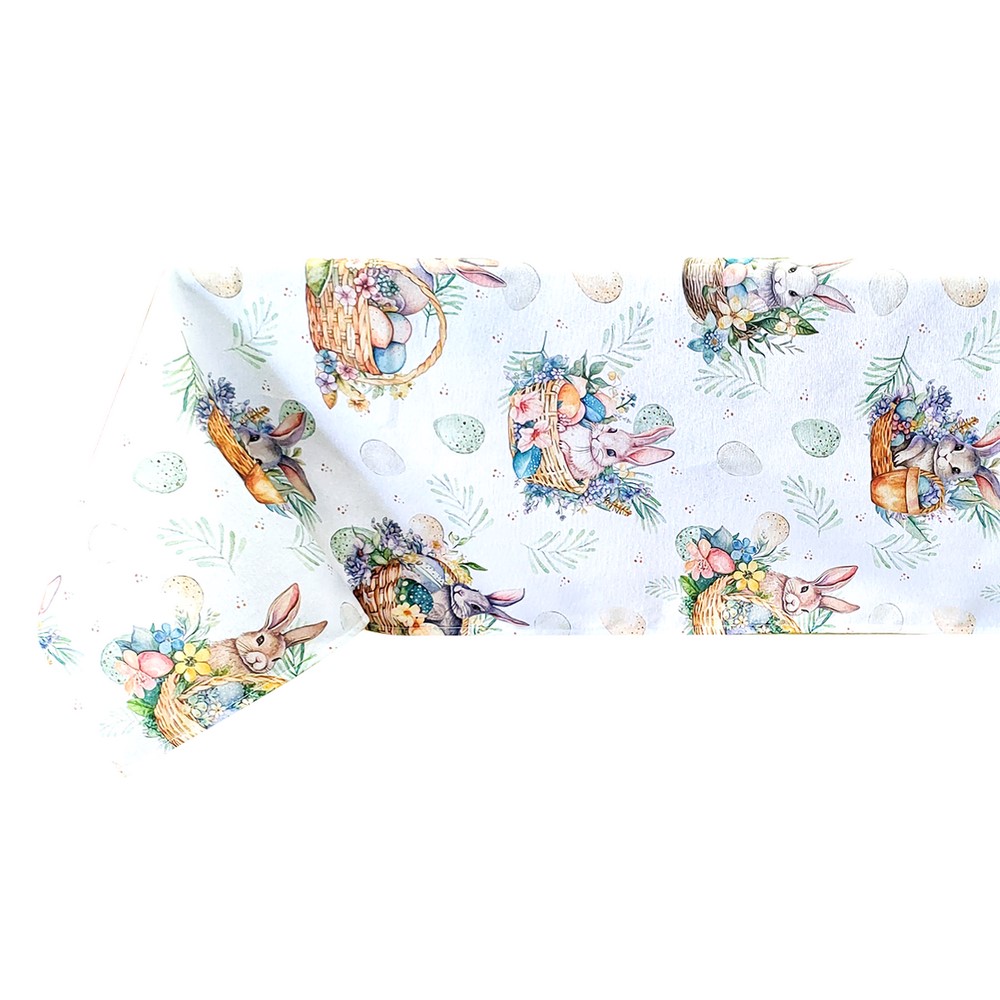 Tovaglia cm 140x220 GREEN RABBIT