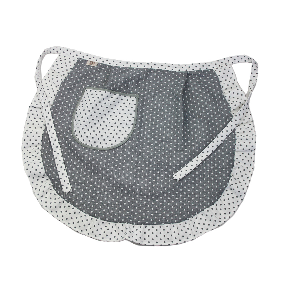 Grembiule a vita RINO cm.60x50 con tasca e volant