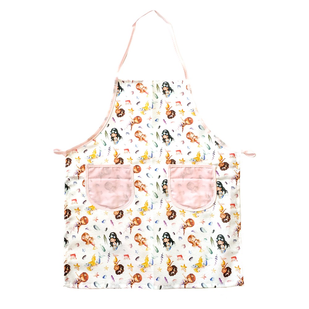 Grembiulino da cucina per bambini SEBASTIAN cm.52x43 con 2 tasche