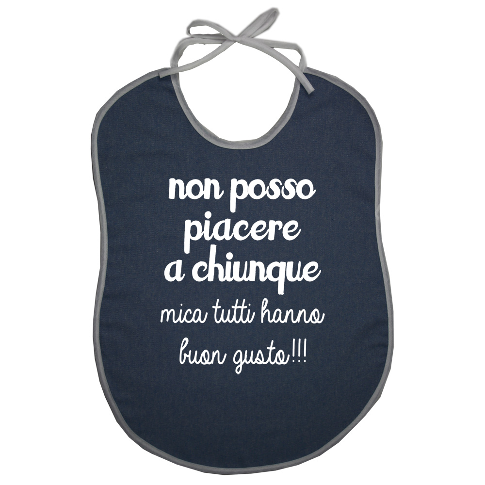 Bavaglione JEANS cm.45X60 con transfer