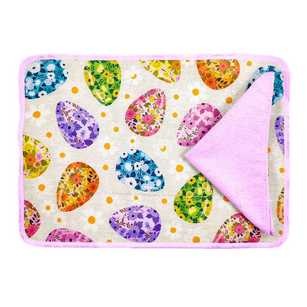 Set prima colazione  UOVO: tovaglietta imbottita cm. 35x50 + tovagliolo
