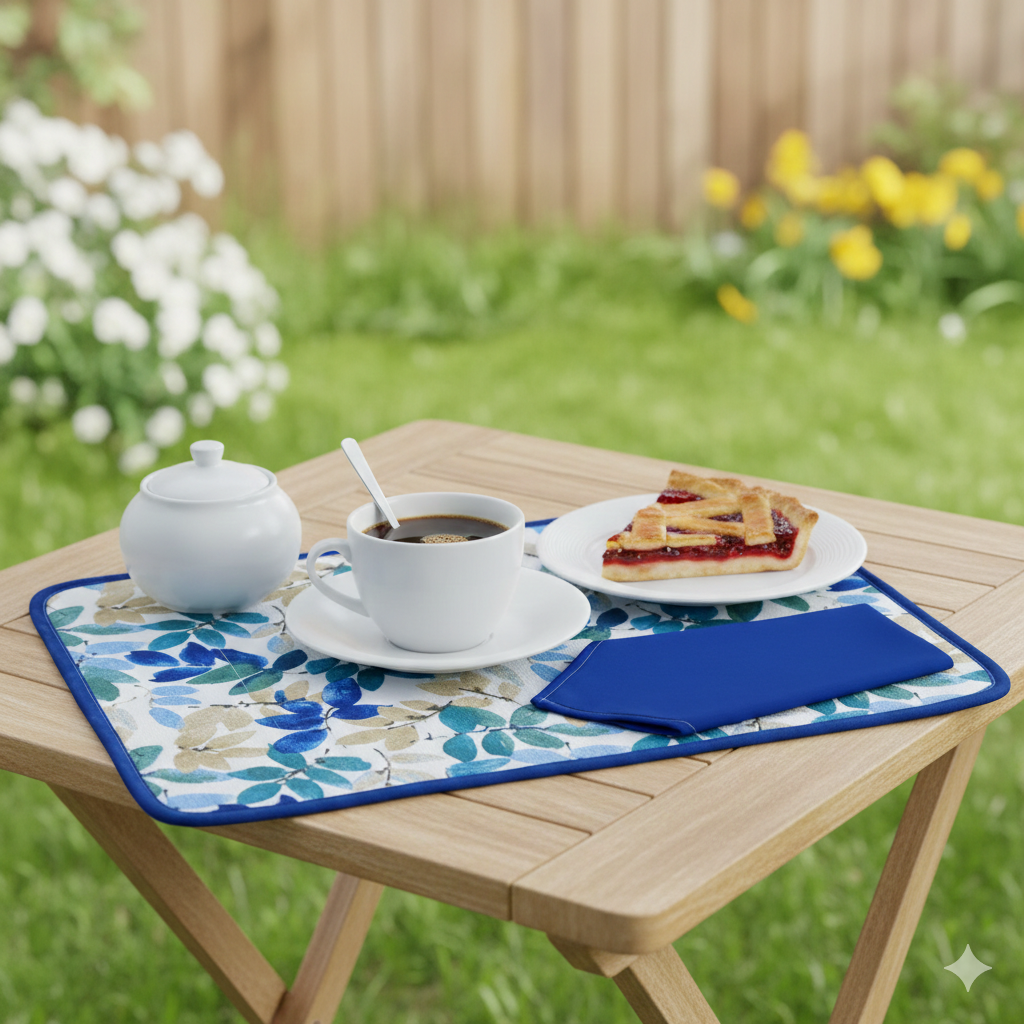 Tovagliette americana imbottita+tovagliolo SUMMER ASSORTITI