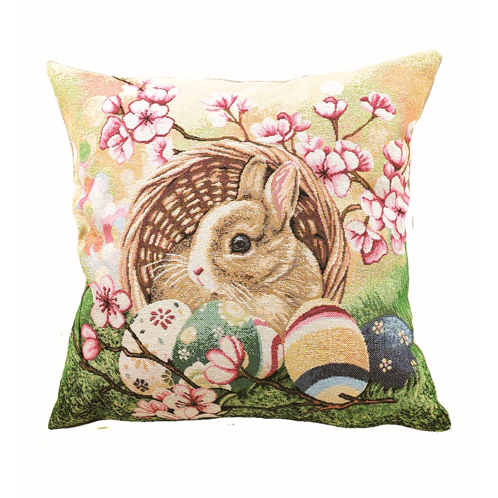 Fodera cuscino GOBELIN GARDEN cm 45x45 con cerniera