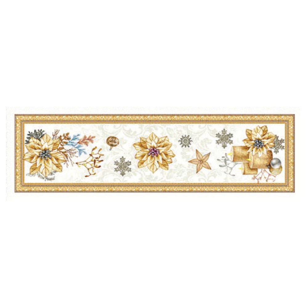 Striscia gobelin cm.40x150 DISEGNO CANDLE