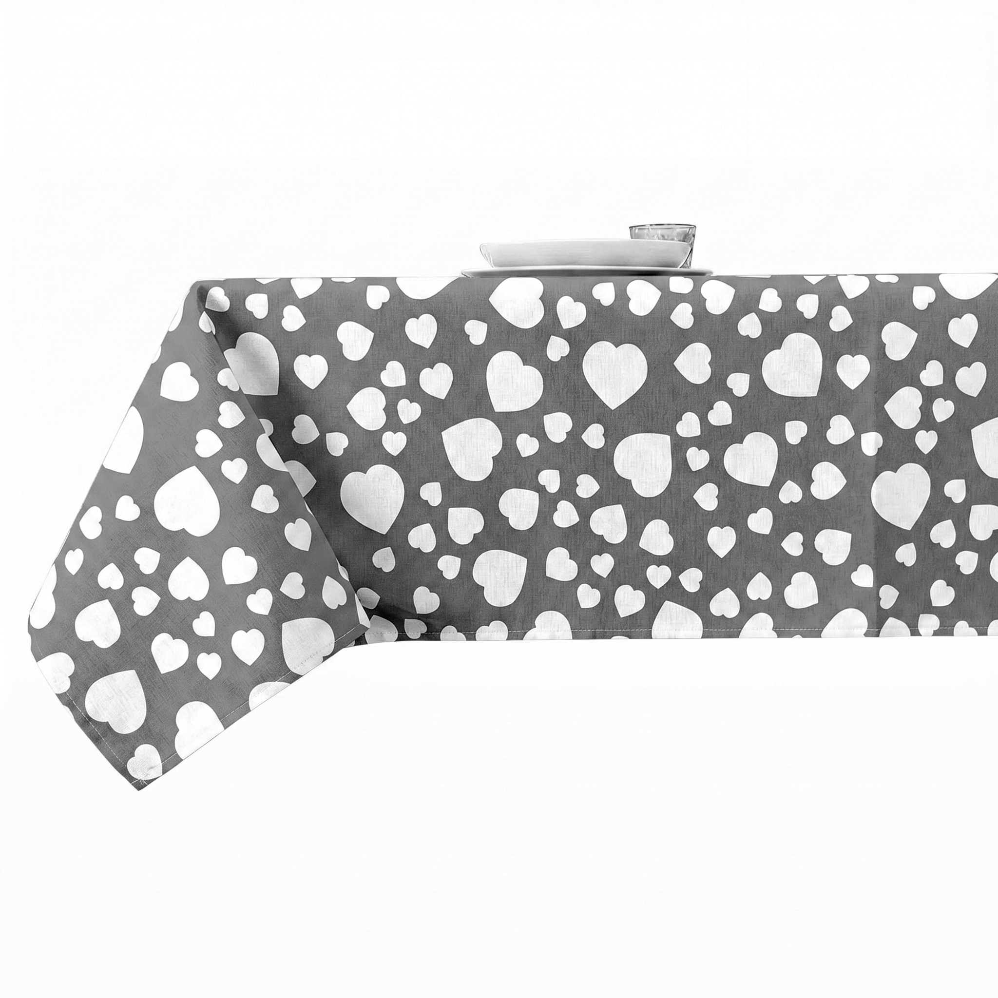 Tovaglia cm. 140x360  DOLCI BATTITI