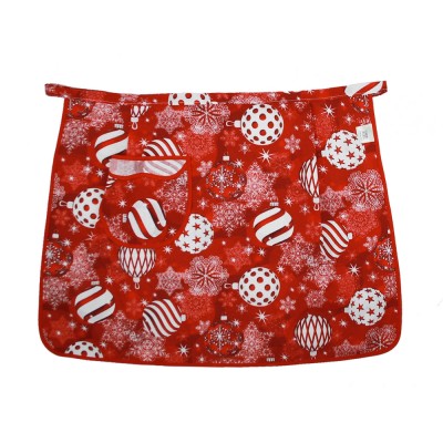 Grembiule a vita CHRISTMAS  Cm. 50x70 - imbusto a 3 pz. mono disegno 