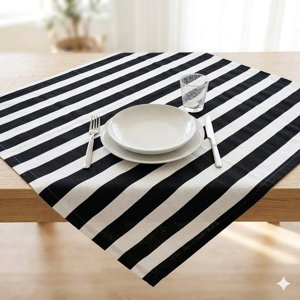 Tovaglia cm.90x90 STRIPES