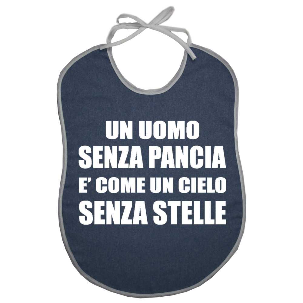 Bavaglione JEANS cm.45X60 con transfer