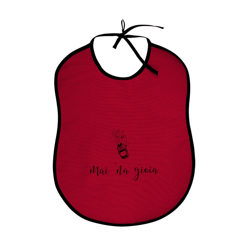 Bavaglione LA CUCINAZZA cm.45x60 con stampe SPIRITOSE