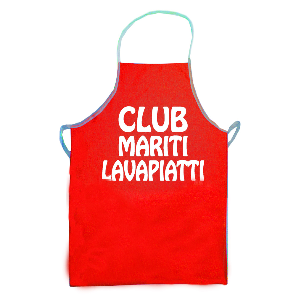 Grembiulone cucina Natale con scritte Spiritose
